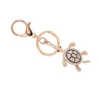 ROMISBABA Turtle Shape Rhinestone Keychain Cute Car Keyring Pendant for Bags Lightweight Stylish Design for Animal and Accessories