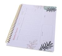 ROMISBABA Undated Weekly Planning Journal for Work School and Personal Use Small Notepad with Integrated Schedule Memo and Notes Sections Portable Design for Precise Task Management and