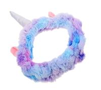 ROMISBABA Unicorn Headband Spa Face Wash Hair Band for Women Stylish Hair Styling Accessory Soft Comfortable for Girls Funny Animal Themed Hairband for Party