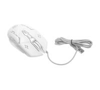 ROMISBABA USB Wired Silent Gaming Mouse with 6 Buttons, Noise-free Clicking Experience, Plastic Material, Adjustable Dpi (1200-3200), Sl esign for Computer and Laptop Use
