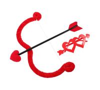 ROMISBABA Valentine Cupid Costume Accessories Set with Heart Bow Arrows and Glasses Comfortable All-night Wear Party Props for Valentine's Day Cosplay Photo Booth Role Play Supplies