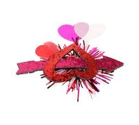 ROMISBABA Valentine's Day Heart Hair Clip Red Glitter Sparkly Hair Accessory for Women for Holiday Parties Weddings and Special Occasions Capture Memorable Moments