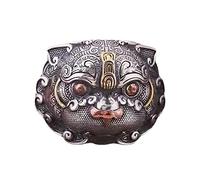 ROMISBABA Vintage Pi Yao Copper Ring for Women and Men Wealth Luck Health Symbol Unique Chic Design Fashion Accessory and Fade Resistant Jewelry for Daily Wear