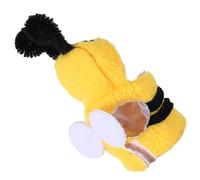 ROMISBABA Warm and Easy Wearing Yellow Bee Parrot Costume for Pet Birds, Cute Cartoon Cloth Material Bird Clothes Suitable for Autumn and Winter Shows