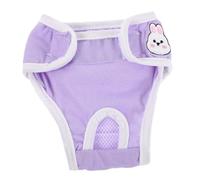 ROMISBABA Washable Dog Period Diapers for Small Breeds Breathable Soft Fabric Female Puppy Training Pants Reusable Skin Friendly Protective Nappies for Corgi and Small Dogs in Heat