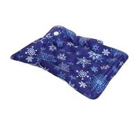 ROMISBABA Water Filled Pet Cooling Pad for Small Dogs under 15kg Pvc | Blue 60x50cm, Reusable Chill Sheet for Summer Use, Lightweight Design for Home or Car