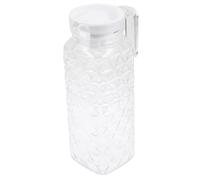 ROMISBABA Water Kettle 1.1l Capacity with Lid Convenient to Pour and Broken-Resistant Kitchen Water Pitcher for Household Use for Fridge and Party Beverage Serving