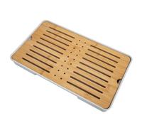 ROMISBABA Water Storage Tea Tray Rectangular Serving Plate Practical Japanese-style Teaware Holder for Home Kitchen and Tea Serving