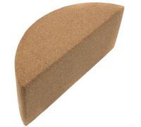 ROMISBABA Wear Resistant Cork Yoga Balance Brick for Pilates and Gym Exercises Non Slip Half Moon Shape for Core Strength and Flexibility Training Compression Resistant Support Tool for Yoga