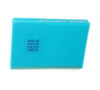 ROMISBABA Weekly Planner Notebook with English Layout July June Academic Organizer Daily Task Sections Sturdy Paper for Smooth Writing Compact Portable Format for Work and Study