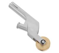ROMISBABA Welding Nozzle and Improved Welding Efficiency Round Roller Stainless Steel High Temperature Resistance for Welder for Plastic Maintenance