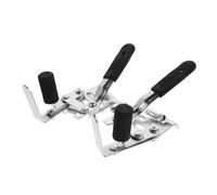 ROMISBABA Wheelchair Hand Brake Replacement Side Mounting Manual Brake Locks with Screw Fixing for Backward Slip Prevention and Quick Secure Parking Transport Chair Hardware Accessories