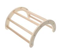 ROMISBABA Wooden Bird Stand and Chicken Roosts Natural Wood Perch Play Stand 6-rod Training Rack for Parrots and Chickens Suitable for and Bird Cage Accessories