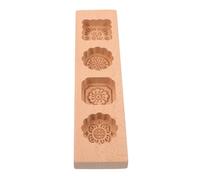ROMISBABA Wooden Moon Cake Mold for Baking Easy to Use and Clean Practical Hand Press Tool for Traditional Mooncake and Pastry Making Baking Supply Gift