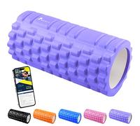 ROMIX Foam Roller for Deep Tissue Muscle Massage to Release Legs and Back pain, Extra Firm High Density Ultra Durable Resistant Trigger Point Therapy, Crossfit Stretching, Pilates Yoga