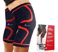ROMIX Knee Support for Men Women, Adjustable Compression Knee Brace for Arthritis and Meniscus Tear, Neoprene Open Patella Gel Pad, Knee Sleeves for Running, Ligament Injury, Sports, Injury Recovery