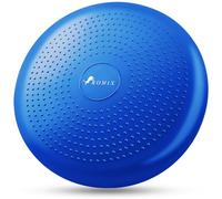 ROMIX Wobble Cushion, 34CM Inflatable Air Stability Cushion Balance Board with Pump, Non-slip Balance Disc Sitting Posture Trainer Wiggle Seat for Home Office Chair, Physio Therapy