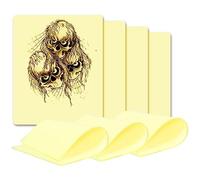 Romlon Tattoo Skin Practice - 3Pcs Tattoo Practice Skin 7.8x11.8" 3MM Tattoo Skin Double Sides Soft Silicone Pads Tattoo and Microblading Practice skin for Beginners and Experienced Tattoo Artists