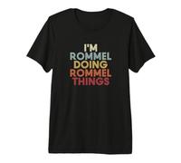 Rommel Name Rommel Personalized Name First Given Premium T-Shirt