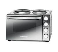 Rommelsbacher KM 3300 cooker Tabletop cooker Sealed plate Black, Silver