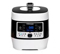 ROMMELSBACHER MeinHans MD 1000 Electric Steam Cooker with 14 Automatic Programmes, Adjustable from 40 °C to 170 °C, 2 Steam Pressure Levels, Non-Stick Coating, 6 L Pot