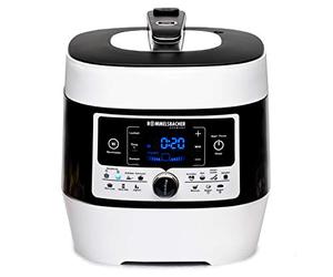 ROMMELSBACHER MeinHans MD 1000 Electric Steam Cooker with 14 Automatic Programmes, Adjustable from 40 °C to 170 °C, 2 Steam Pressure Levels, Non-Stick Coating, 6 L Pot