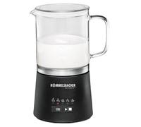 Rommelsbacher MS 625 milk frother/warmer Automatic Black, Stainless steel
