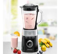 Rommelsbacher MX 1260 blender Tabletop blender 1200 W Black, Stainless steel,
