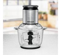Rommelsbacher MZ 600 electric food chopper 2 L 600 W Black, Stainless steel