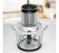 Rommelsbacher MZ 800 electric food chopper 2.7 L 800 W Black, Stainless steel