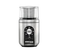 ROMMELSBACHER Spice and Coffee Grinder EGK 250, 2 Stainless Steel Containers with Beating Knife and Special Knife, Capacity 70 g, Grinding Degree Selectable Over Grinding Time, Also for Pesto, Spices