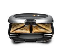 Rommelsbacher ST 1000 sandwich maker 1000 W Black, Silver