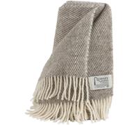 Romney Marsh Wools Copperhurst British Soft Wool Throw in Grey | Size: 215 cm x 145 cm Romney Marsh Wools Grey 215 cm x 145 cm