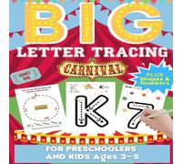 Romney Nelson Big Letter Tracing For Preschoolers & Kids Ages 3-5: Alphabet Romney Nelson Multicolor