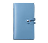 Romozi RFID Credit Card Holder - Leather Business Organizer with 96 Slots, Protector for Managing Different Cards and Important Documents to Prevent Loss or Damage (