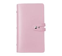 Romozi RFID Credit Card Holder - Leather Business Organizer with 96 Slots, Protector for Managing Different Cards and Important Documents to Prevent Loss or Damage (