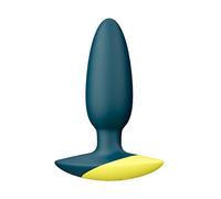 ROMP Bass Vibrating Butt Plug - 4 Inch Silicone Anal Plug for Men & Women