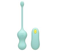 ROMP Cello - Vibrating Pleasure Balls with Remote (Green)