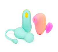 ROMP Kiss Sucking Toy + Cello Vibrating Egg - Sex Toy Kit