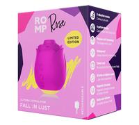 ROMP Rose - Air Pulse Rose Vibrator (Pink)