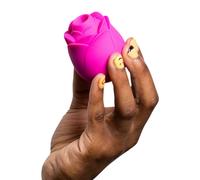 ROMP - Rose Air Pressure Vibrator - Pink Pink