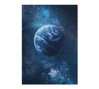 Rompecabezas 1000pcs(38x26cm) Earth in Space Wallpaper Rompecabezas Para Adultos Juego De Ingenio Vacaciones En Casa Matar El Tiempo Oferta Como Regalo Para Toda La Familia 1000pcs(38x26cm)