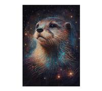 Rompecabezas 1000pcs(38x26cm) Galactic Otter Majesty -2 Rompecabezas Para Adultos Juego De Ingenio Vacaciones En Casa Matar El Tiempo Oferta Como Regalo Para Toda La Familia 1000pcs(38x26cm)