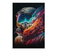 Rompecabezas 1000pcs(38x26cm) Para Adolescentes Astronaut Portrait 02 Rompecabezas Para Adultos Juegos Relajantes Pero Divertidos Y Humorísticos Desafiantes De Completar 1000pcs(38x26cm)