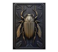 Rompecabezas 1000pcs(38x26cm) Para Adolescentes Bug Gold Dark Deco Rompecabezas Para Adultos Juegos Relajantes Pero Divertidos Y Humorísticos Desafiantes De Completar 1000pcs(38x26cm)