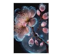 Rompecabezas 1000pcs(38x26cm) Para Adolescentes Cherry Blossom Wall Art Print Rompecabezas Juegos Divertidos Regalos De Decoración Perfectos Para Amigos Y Familiares 1000pcs(38x26cm)