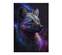 Rompecabezas 1000pcs(38x26cm) Para Adolescentes Cosmic Wolf Art Print-8 Rompecabezas Juegos Divertidos Regalos De Decoración Perfectos Para Amigos Y Familiares 1000pcs(38x26cm)