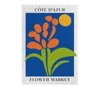 Rompecabezas 1000pcs(38x26cm) Para Adolescentes Cote D Azur Poster Rompecabezas Para Adultos Juguetes Antiestrés Mejora La Memoria Es Ideal Como Regalo 1000pcs(38x26cm)