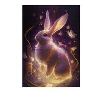 Rompecabezas 1000pcs(38x26cm) Para Adolescentes Enchanted Rabbit Fantasy Art Rompecabezas Para Adultos Juegos Familiares Regalo De Cumpleaños Desafío Educativo 1000pcs(38x26cm)