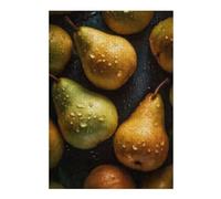 Rompecabezas 1000pcs(38x26cm) Para Adolescentes Fresh Wet Pears Fruit Rompecabezas Juegos Divertidos Regalos De Decoración Perfectos Para Amigos Y Familiares 1000pcs(38x26cm)